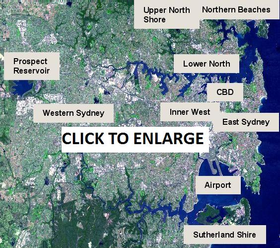 Sydney NASA Satelite Image
